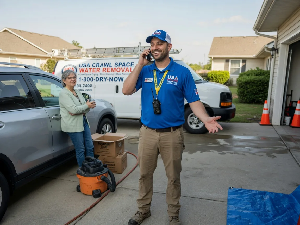 Crawl Space Water Removal Goodlettsville, TN FAQs